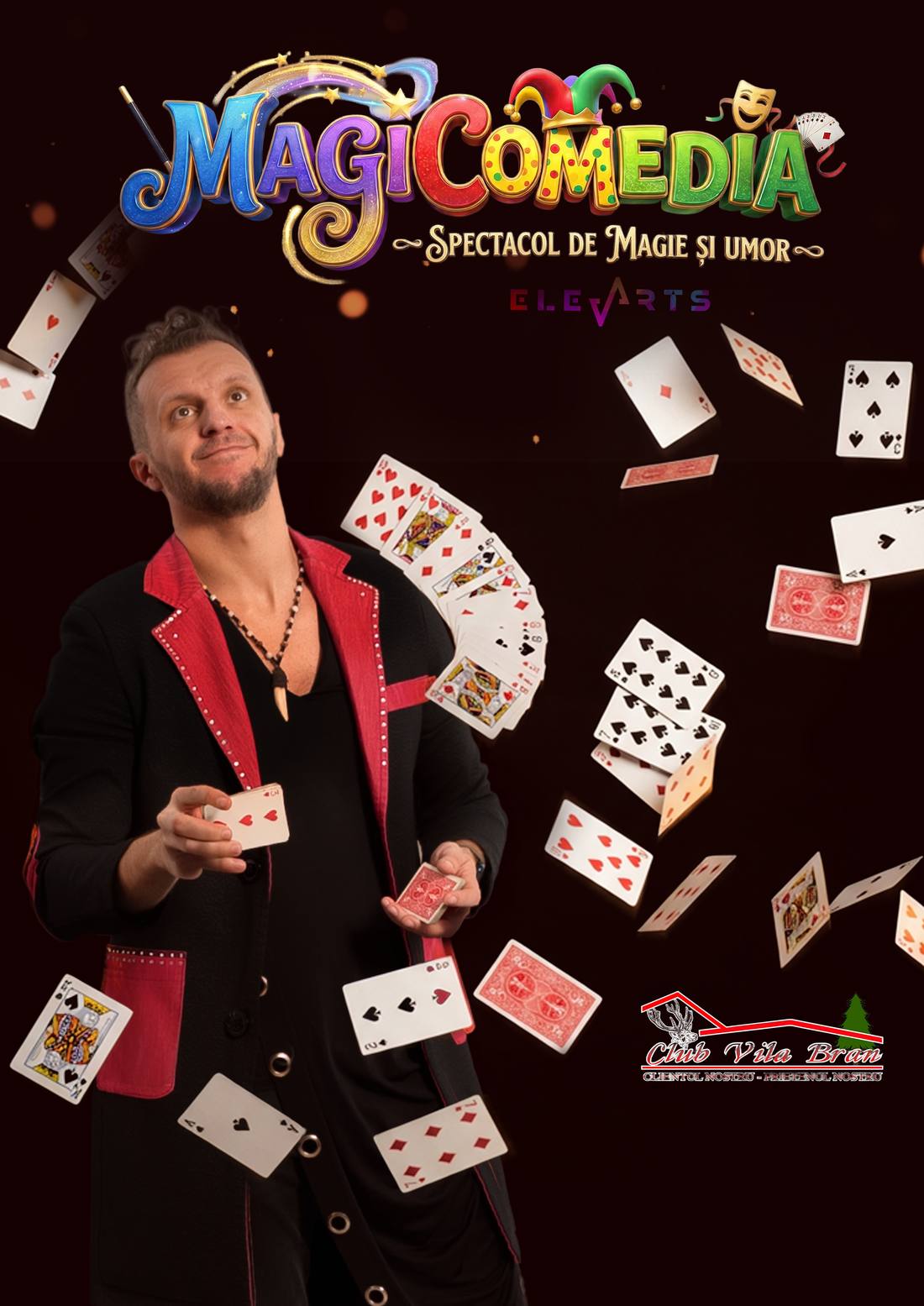 Afiș show — variantă V13